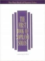 Cover of First Book of Soprano Solos