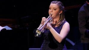 BBC Young Jazz Musician: Teenage trumpeter Alexandra Ridout wins