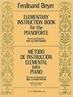 Cover of Elementary instruction book for piano by Ferdinand Beyer