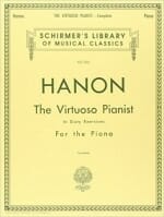 Cover of Hanon's The Virtuoso Pianist in 60 Exercises