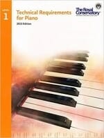 Cover of Technical Requirements for Piano (RCM)