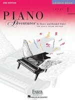 Cover of Faber & Faber Piano Adventures Lesson Book, Level 1