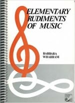 Cover of Elementary Rudiments of Music