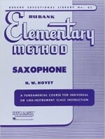 Cover of Rubank Elementary Method for Saxophone