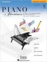 Cover of Faber & Faber Piano Adventures Theory Book Level 2A