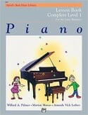 Cover of Alfred's Basic Piano for the Later Beginner, Book 1