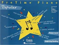 Cover of Faber Pre-Time Popular Piano