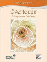 Cover of Overtones Flute Series Book 1 by the Royal Conservatory of Music