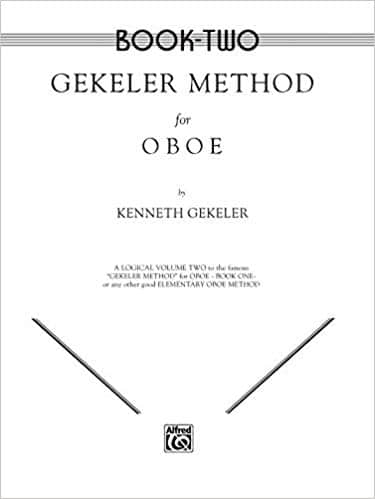 Cover of Book Two of Gekeler Method for Oboe
