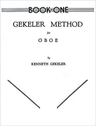Cover of Book One of Gekeler Method for Oboe