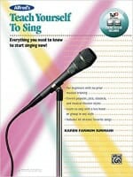 Cover of Alfred's Teach Yourself to Sing