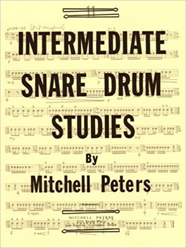 Cover of Intermediate Snare Drum Studies by Mitchell Peters