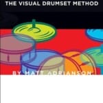 Cover of the Visual Drumset Method by Matt Adrianson
